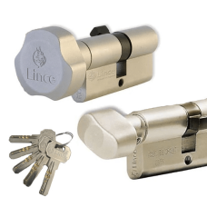 CILINDRO SEGURANÇA COM BOTAO LINCE C2 30X60 KA CHAVES IGUAIS